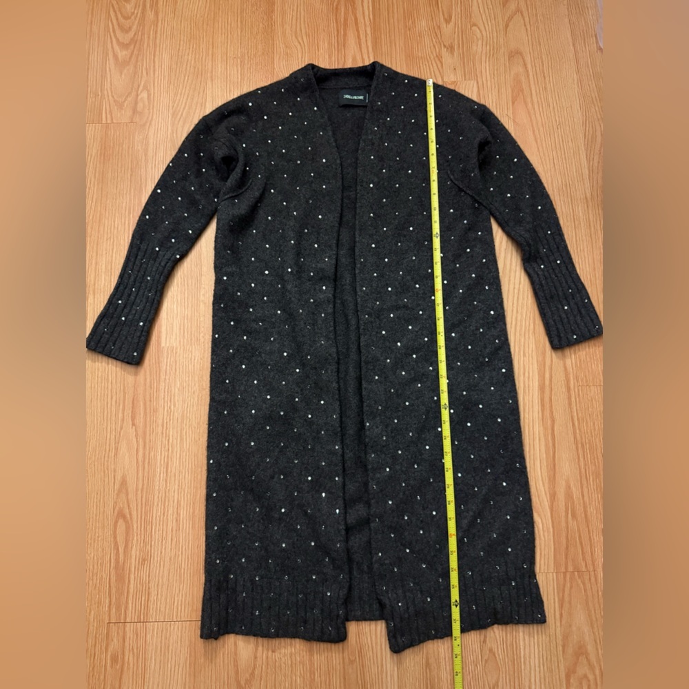 ZADIG & VOLTAIRE ROSANNY CASHMERE CARDIGAN Size S/XS - Picture 5 of 7